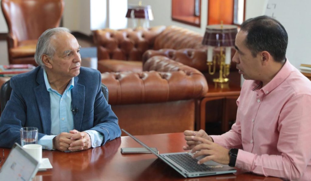 Ricardo Bonilla, ministro de Hacienda de Colombia.