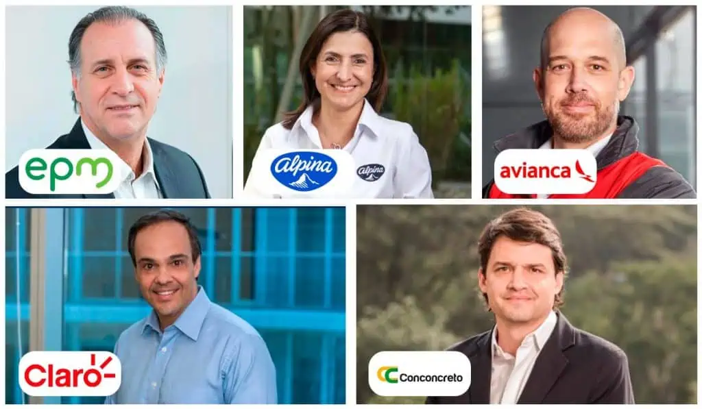 Los presidentes que se estrenan (y los que faltan) en las empresas más grandes de Colombia Presidentes y gerentes de EPM, Alpina, Avianca, Claro y Conconcreto