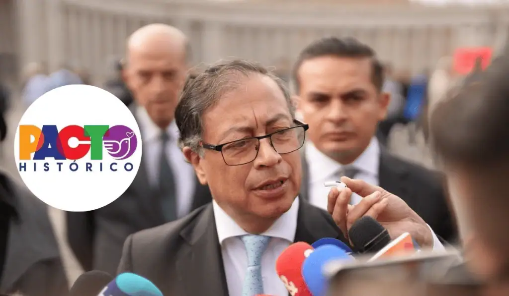 Pacto Histórico presentará proyecto para reelección de Petro Pacto Histórico presentará proyecto de reelección del presidente Petro.