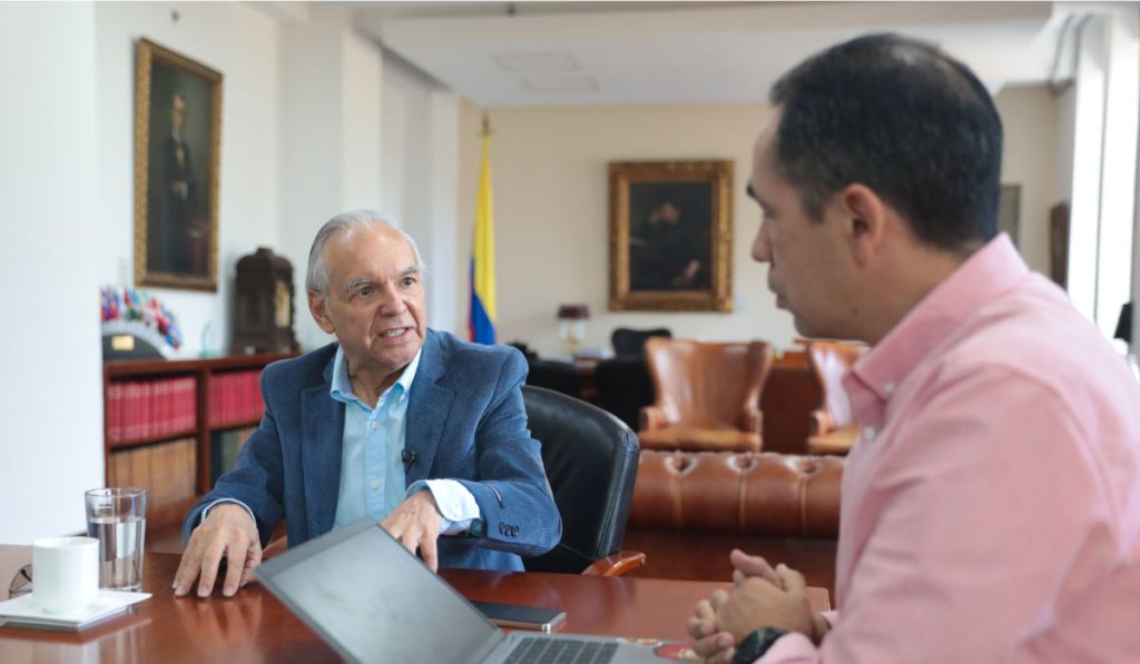 Ricardo Bonilla, ministro de Hacienda de Colombia.