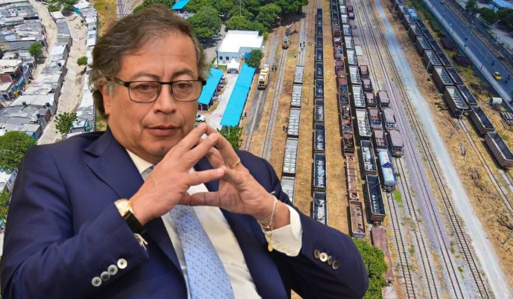 Trenes y Gustavo Petro