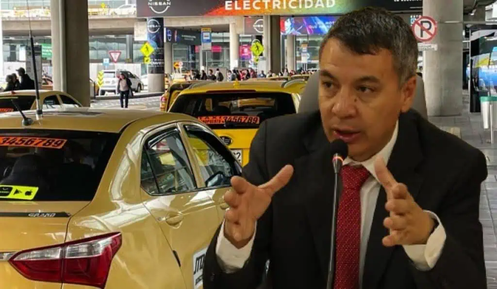 Gobierno Petro alista plan piloto de taxis eléctricos en Colombia William Camargo y taxis