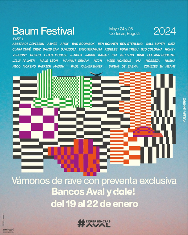Baum Festival anunció el primer line up para la edición 2024; estos son los Djs