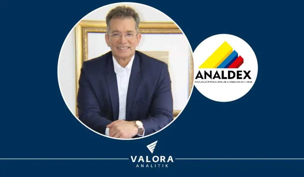 Analdex alerta sobre bajo número de empresas exportadoras en Colombia Javier Díaz Molina, Analdex