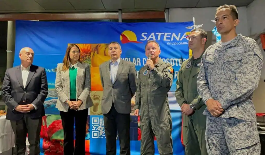 Satena empezó a operar su ruta entre Bogotá y Valencia Satena
