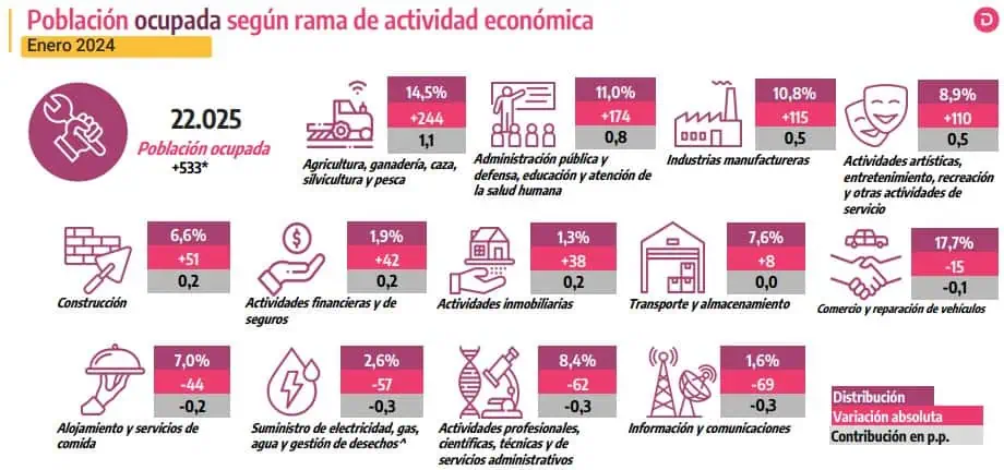 Desempleo en Colombia cayó en enero y se ubicó en 12,7 % Actividades desempleo.