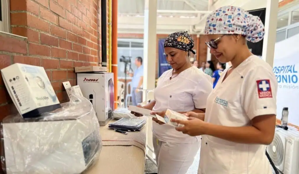 Aris Mining entregó más de 130 equipos médicos al Hospital San Antonio de Marmato Aris Mining en Colombia