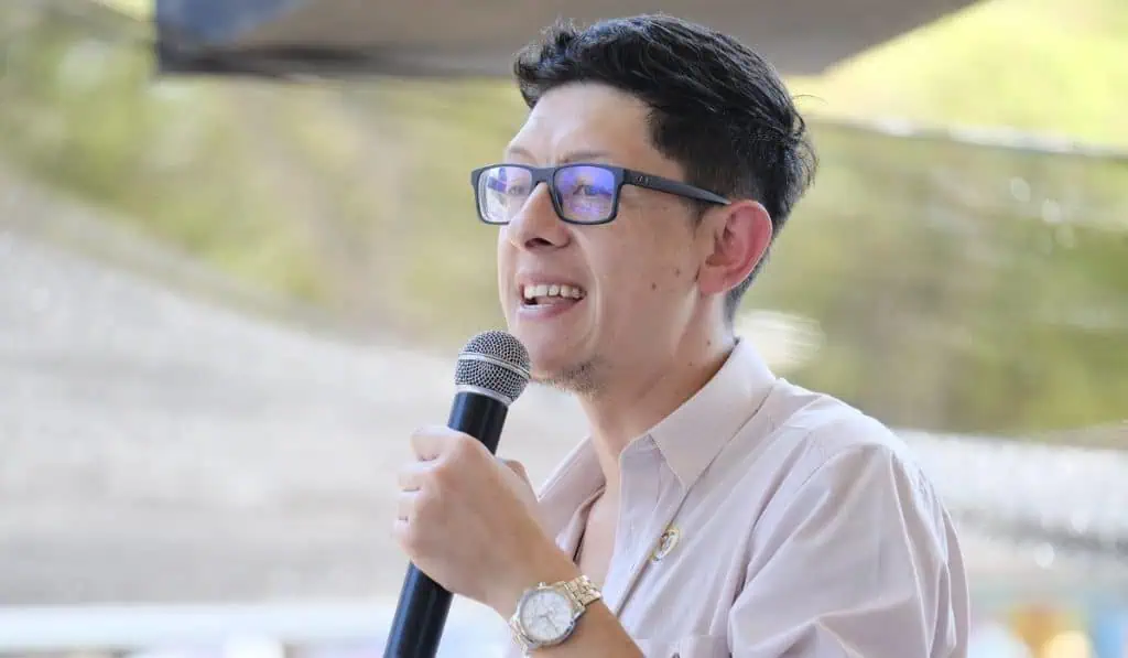 Petro nombra a Daniel Rojas como nuevo ministro de Educación Daniel Rojas en un evento de Presidencia
