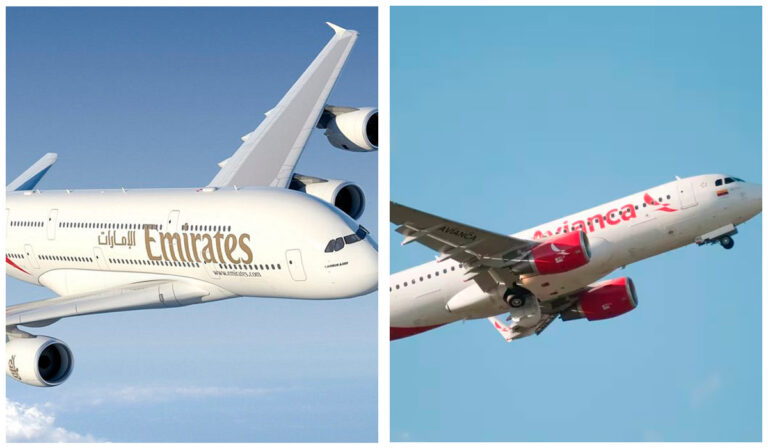 La diferencia de precios entre Fly Emirates y Avianca para volar desde Colombia.
