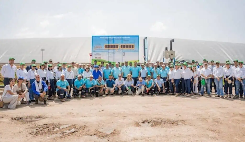 Gremca inaugura planta de generación de energía a partir de biogás en Colombia Gremca