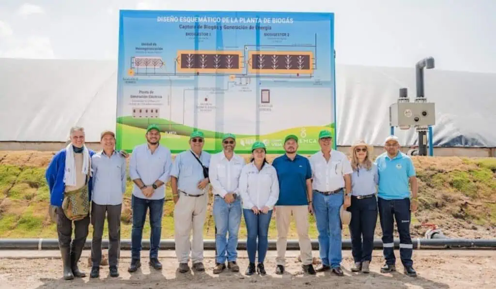 Gremca inaugura planta de generación de energía a partir de biogás en Colombia Gremca