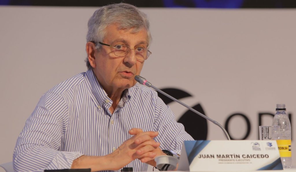 Juan Martín Caicedo, presidente de la Cámara Colombiana de la Infraestructura (CCI)
