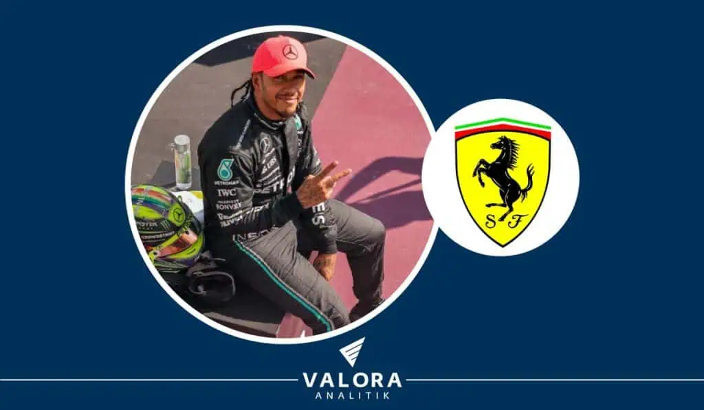 Lewis Hamilton se une a Ferrari para 2025: El piloto vale más de US$55 millones Lewis Hamilton firmó contrato con Ferrari.