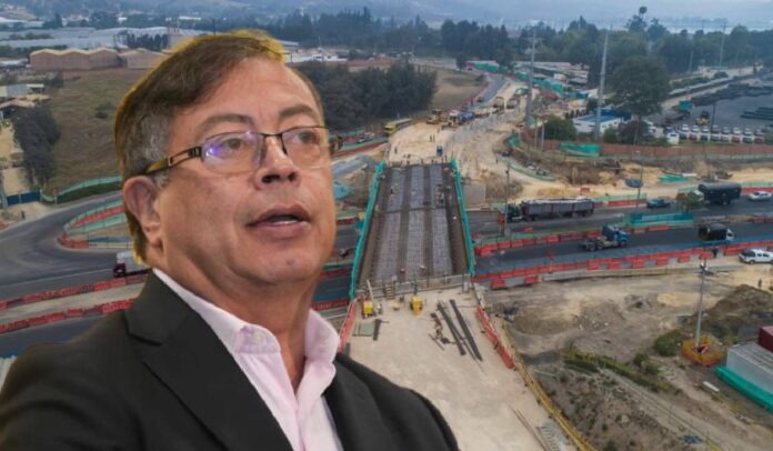 Obras proyectos y Gustavo Petro