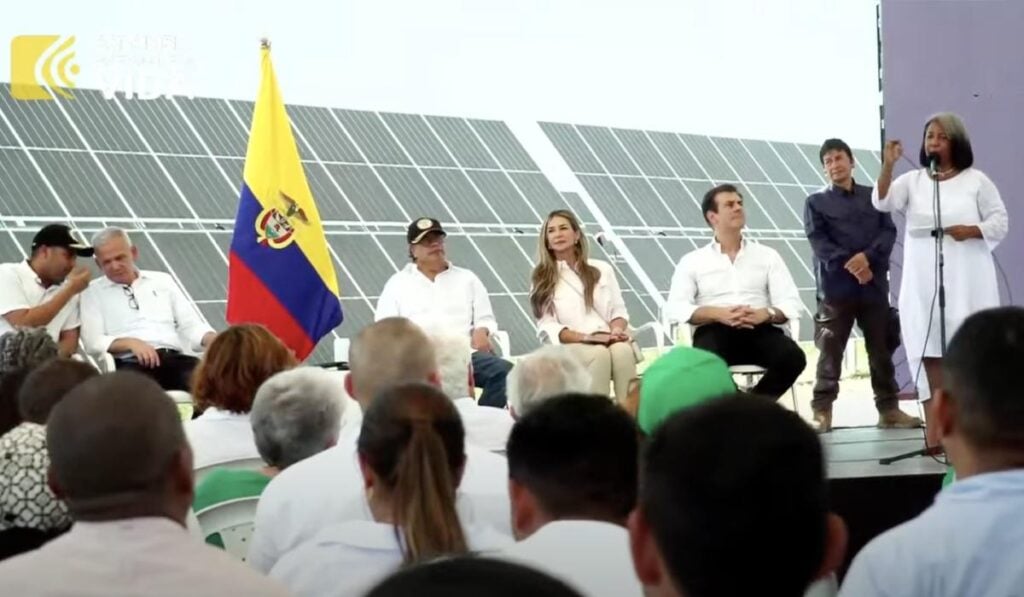 Inauguración parque solar de Enel 