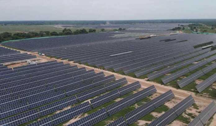 El parque solar de Enel en La Loma, Cesar