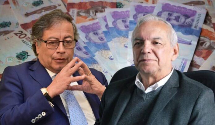 Presidente Gustavo Petro y ministro Ricardo Bonilla