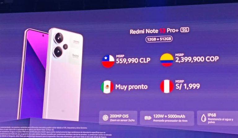 Redmi Note 13 lanzamiento