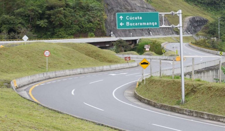 Vía Bucaramanga Pamplona