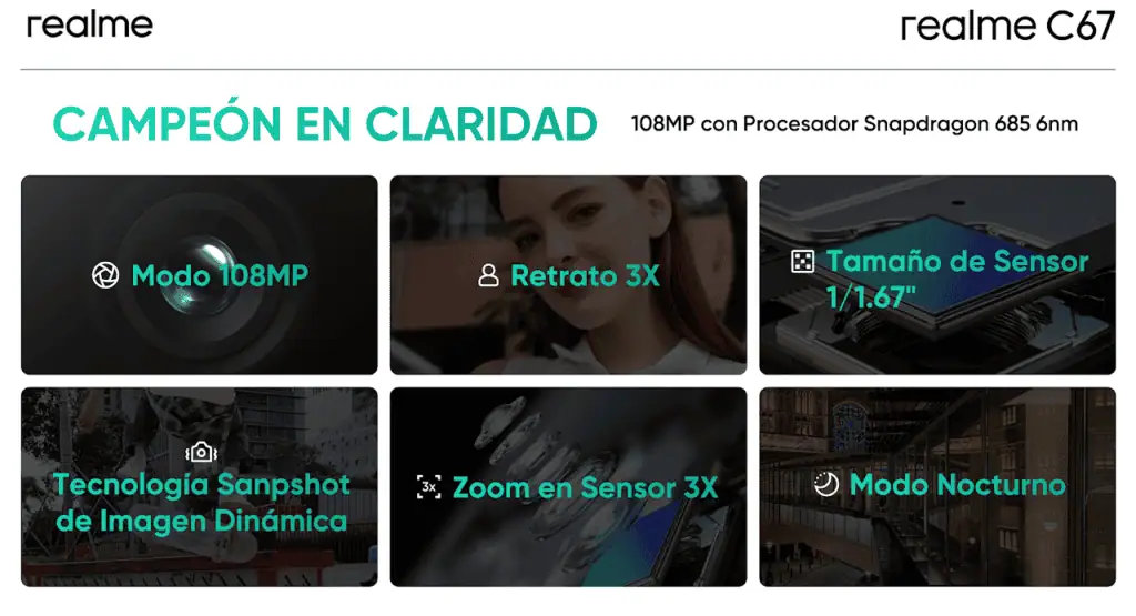 Llega el nuevo realme C67 a Colombia: ¿cómo es el teléfono? Llega el nuevo realme C67 a Colombia: ¿cómo es el teléfono?