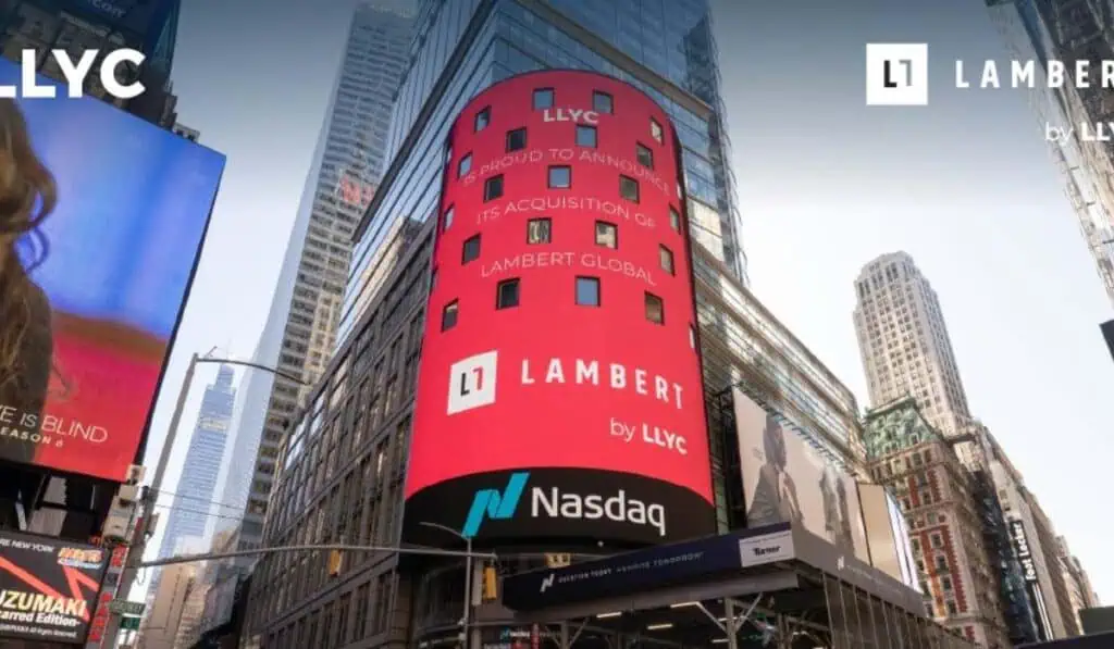 LLYC adquiere Lambert Global en Estados Unidos LLYC