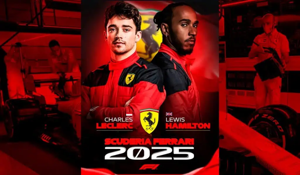 Acciones de Ferrari suben más de 12 % tras fichaje de Lewis Hamilton para la F1 Con la llegada de Hamilton a Ferrari, las acciones del equipo incrementaron.