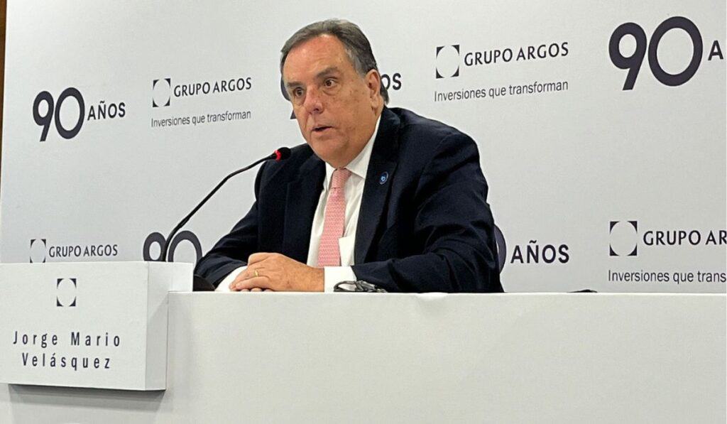 Jorge Mario Velásquez, presidente Grupo Argos