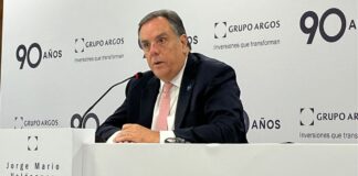 Jorge Mario Velásquez, presidente Grupo Argos