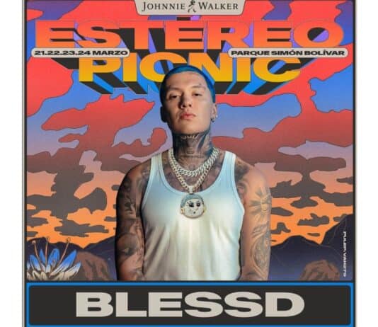 Blessd, artista sorpresa del Festival Estéreo Picnic 2024.