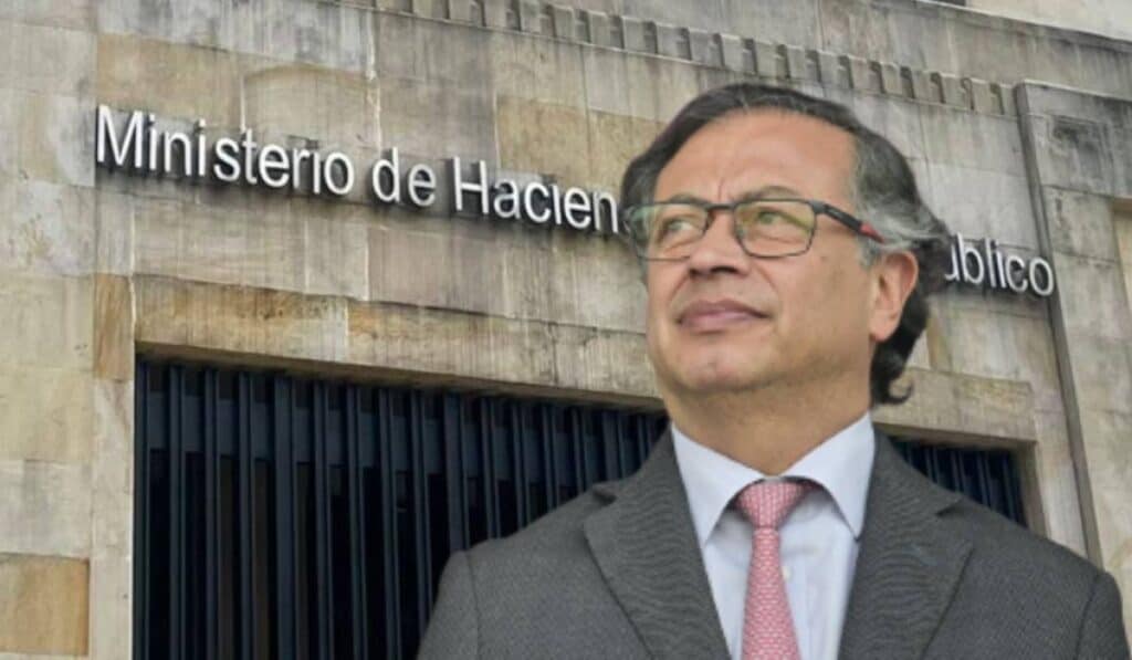 Presidente Gustavo Petro y Ministerio de Hacienda