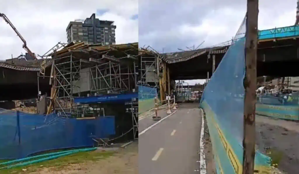 Incidente en obra del puente de la calle 127 con av. Boyacá: IDU aclaró qué pasó Incidente en obra del puente de la calle 127 con av. Boyacá: IDU aclaró qué pasó