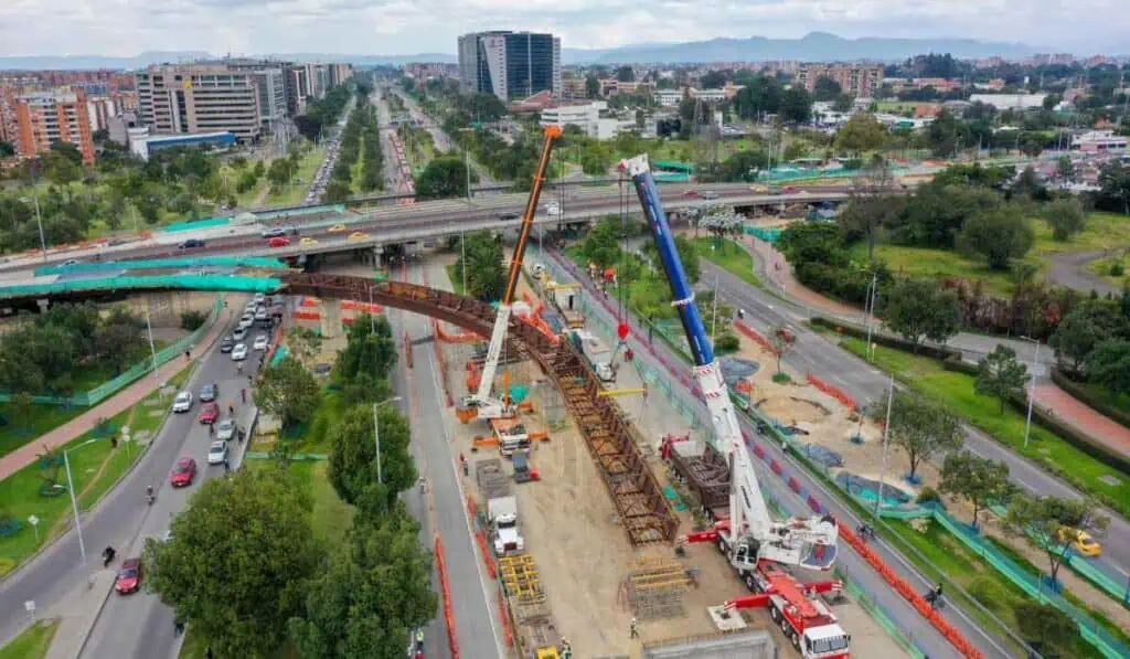 Megaproyecto de Transmilenio por AV 68 ya tiene fecha de entrega: No será en 2025 Obra de TransMilenio de la Avenida 68 con Calle 26