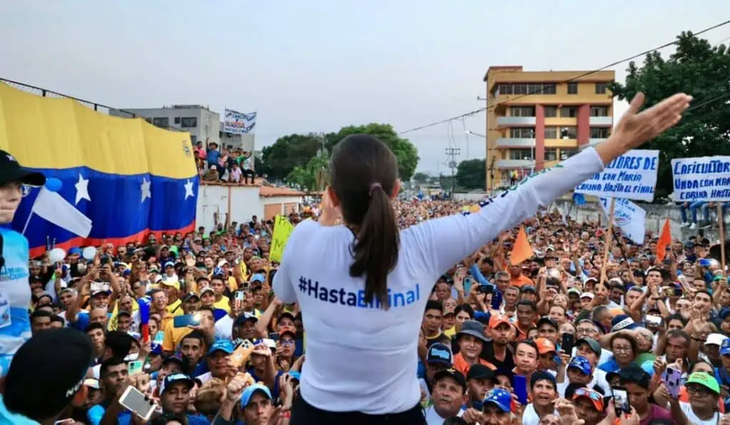 Oposición venezolana denuncia obstáculos en la postulación de Corina Yoris para las elecciones presidenciales Oposición venezolana: obstáculos en la postulación de Corina Yoris