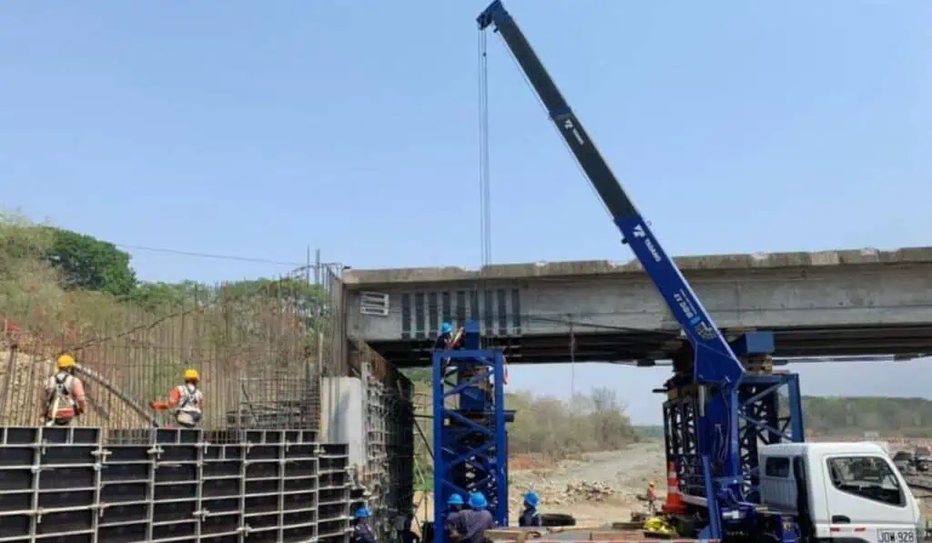 Así van las obras del puente Tonusco, en vía Medellín - Urabá, que quedarán listas en mayo Puente Tonusco