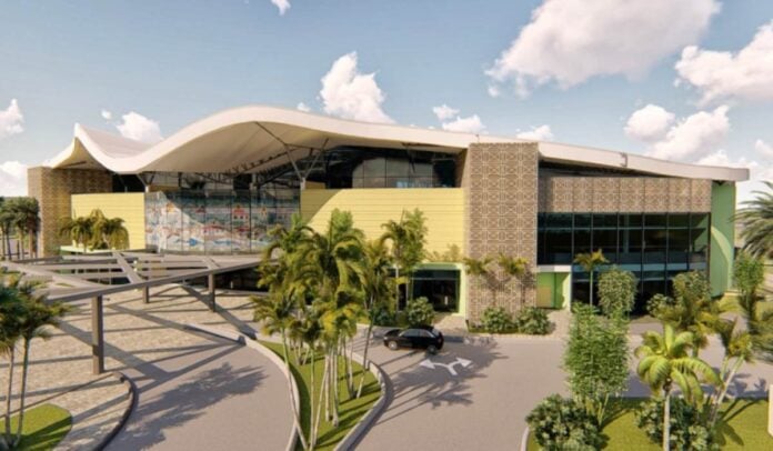 Render aeropuerto San Andrés