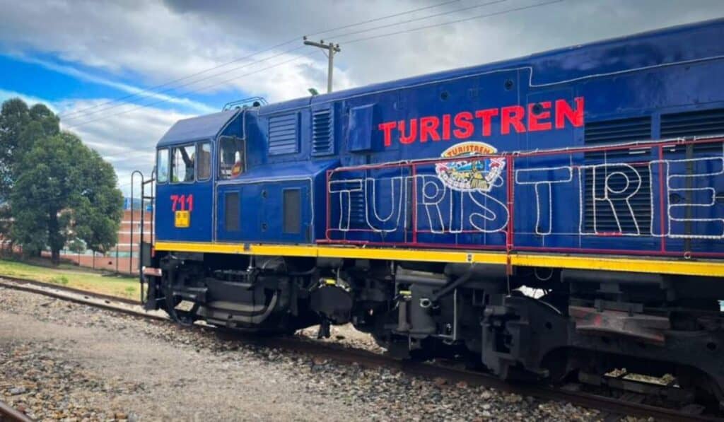 Tren turístico en Bogotá - Boyacá