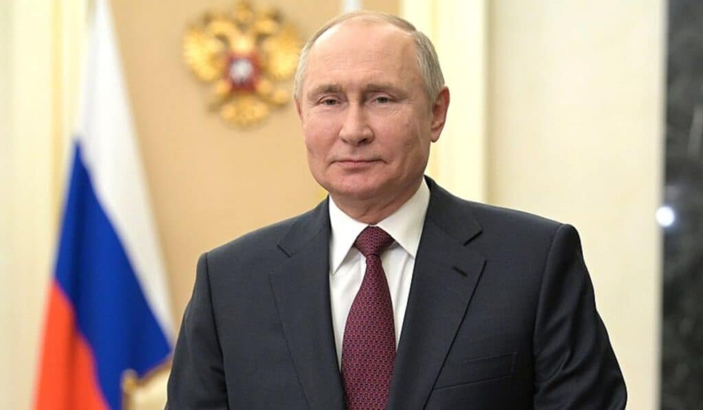 Presidente de Rusia, Vladímir Putin.