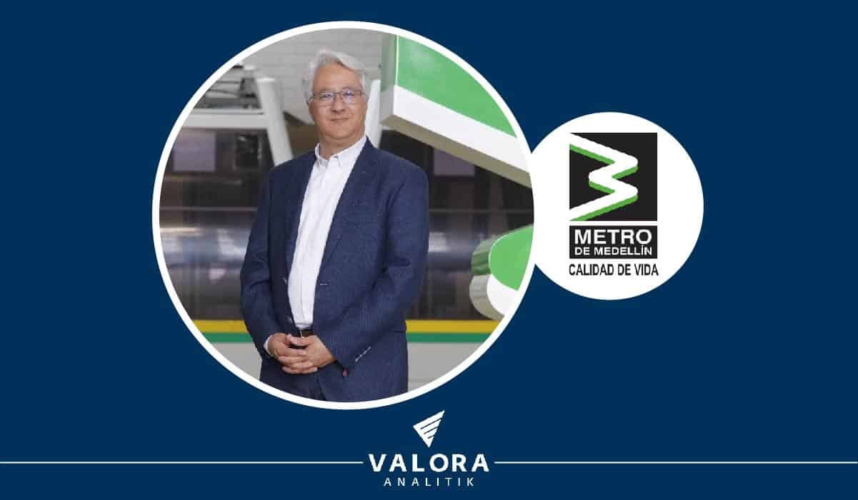 Tomás Elejalde gerente Metro de Medellín
