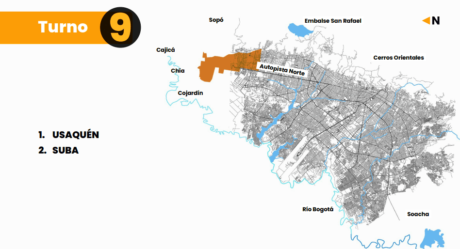 Novena zona con racionamiento de agua en Bogotá.