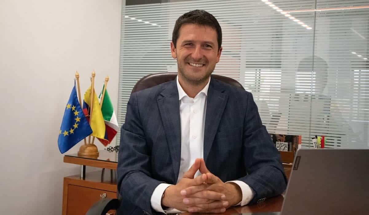 Angelo Gobbo, director ejecutivo de la cámara de comercio italiana para Colombia.-min