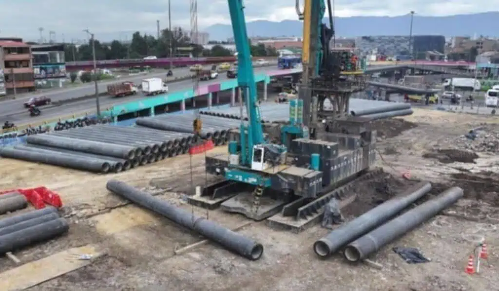 Se inician obras del viaducto del metro de Bogotá en importante avenida: habrá cierres El viaducto del metro de Bogotá será instalado en importante avenida.