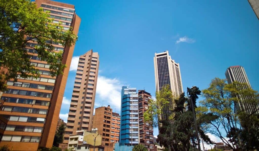 Edificios en Bogotá. Foto: Fincaraíz.com