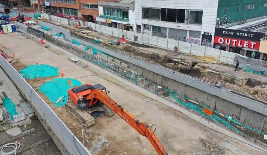 Así será el reemplazo de servicios de la estación de la calle 72 de TransMilenio Cruce Calle 72 con Avenida Caracas