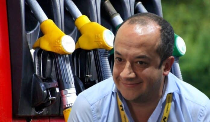 Carlos Enríquez viceministro de Transporte y precios del diésel