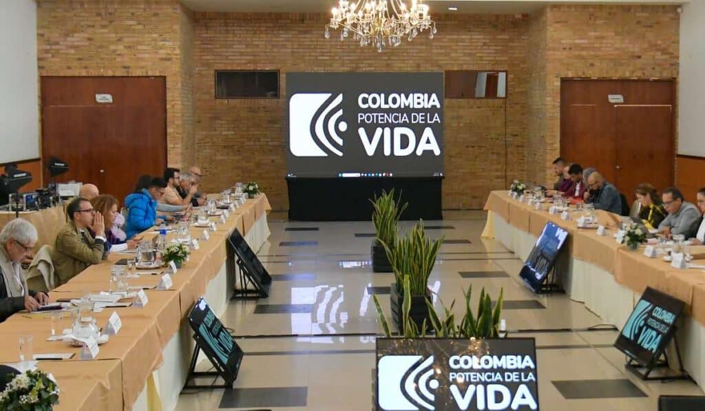 Cónclave del gobierno Petro en Paipa