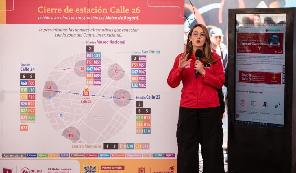 Demolerán estación Calle 26 por construcción del metro de Bogotá: Alternativas de movilidad