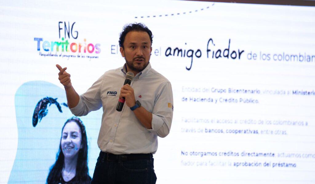 Javier Cuéllar, presidente del Fondo Nacional de Garantías (FNG)