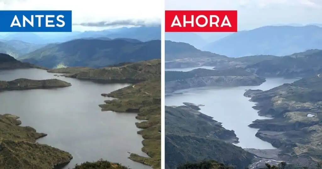 Conozca las razones por las que se está acabando el agua en Bogotá Embalse Chuza