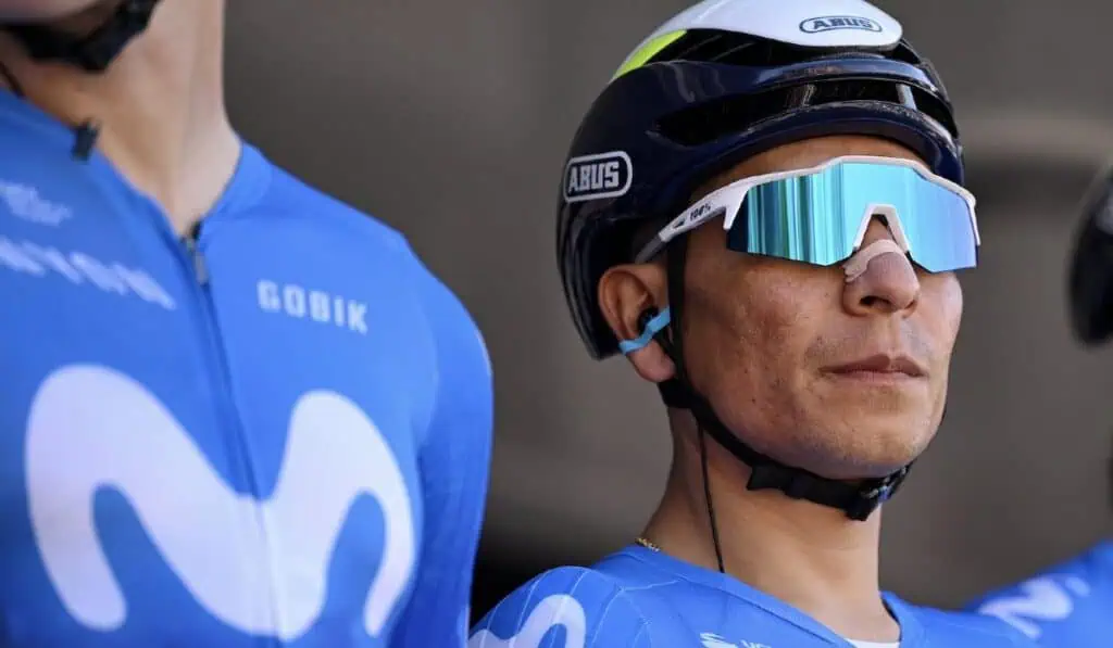Estos son los cuatro colombianos del Movistar Team 2026: ¿Sin Nairo Quintana? Giro de Italia 2024: Nairo Quintana es la apuesta del Movistar Team.