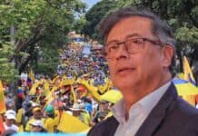 Presidente Gustavo Petro y marchas del 21 de abril